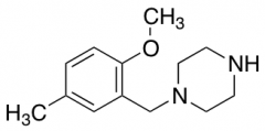 1-[(2-methoxy-5-methylphenyl)methyl]piperazine