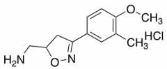 [3-(4-Methoxy-3-methylphenyl)-4,5-dihydro-1,2-oxazol-5-yl]methanamine Hydrochloride