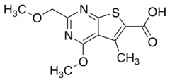 4-Methoxy-2-(methoxymethyl)-5-methylthieno[2,3-d]pyrimidine-6-carboxylic Acid