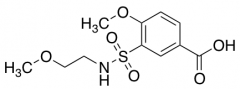 4-Methoxy-3-[(2-methoxyethyl)sulfamoyl]benzoic Acid