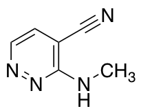 3-(Methylamino)pyridazine-4-carbonitrile