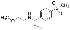 1-[(2-Methoxyethyl)amino]-1-(4-methylsulfonylphenyl)ethane