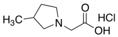 2-(3-methylpyrrolidin-1-yl)acetic acid hydrochloride