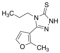 5-(2-methyl-3-furyl)-4-propyl-4H-1,2,4-triazole-3-thiol