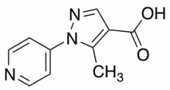 5-methyl-1-(pyridin-4-yl)-1H-pyrazole-4-carboxylic Acid