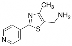 (4-methyl-2-pyrid-4-yl-1,3-thiazol-5-yl)methylamine
