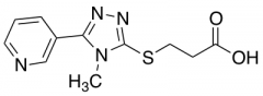 3-{[4-Methyl-5-(3-pyridinyl)-4H-1,2,4-triazol-3-yl]thio}propanoic Acid