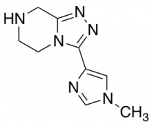 1-methyl-4-{5H,6H,7H,8H-[1,2,4]triazolo[4,3-a]pyrazin-3-yl}-1H-imidazole