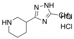 3-(3-Methyl-1H-1,2,4-triazol-5-yl)piperidine Dihydrochloride