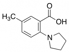 5-methyl-2-(pyrrolidin-1-yl)benzoic Acid