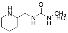 3-methyl-1-[(piperidin-2-yl)methyl]urea hydrochloride