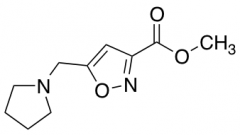 methyl 5-(pyrrolidin-1-ylmethyl)isoxazole-3-carboxylate