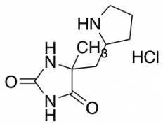 5-Methyl-5-(pyrrolidin-2-ylmethyl)imidazolidine-2,4-dione Hydrochloride