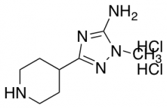2-Methyl-5-(piperidin-4-yl)-2,3-dihydro-1H-1,2,4-triazol-3-imine Dihydrochloride