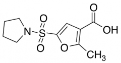 2-Methyl-5-(pyrrolidinosulphonyl)furan-3-carboxylic Acid