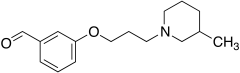 3-[3-(3-Methyl-1-piperidinyl)propoxy]benzaldehyde