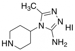 5-Methyl-4-(piperidin-4-yl)-4H-1,2,4-triazol-3-amine Hydroiodide