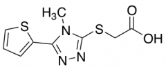 2-{[4-Methyl-5-(thiophen-2-yl)-4H-1,2,4-triazol-3-yl]sulfanyl}acetic Acid