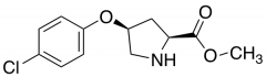 Methyl(2S,4S)-4-(4-chlorophenoxy)-2-pyrrolidinecarboxylatehydrochloride