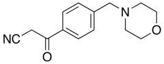 3-[4-(Morpholinylmethyl)phenyl]-3-oxopropanenitrile