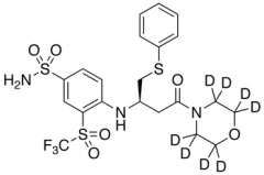 4-[[(1R)-3-(4-Morpholinyl)-3-oxo-1-[(phenylthio)methyl]propyl]amino]-3-trifluoromethylsulf