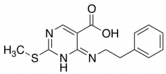 2-(Methylthio)-4-(phenethylamino)pyrimidine-5-carboxylic Acid