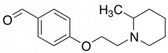 4-[2-(2-Methyl-piperidin-1-yl)-ethoxy]-benzaldehyde