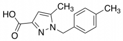 5-Methyl-1-(4-methyl-benzyl)-1H-pyrazole-3-carboxylic Acid