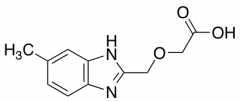 [(6-methyl-1H-benzimidazol-2-yl)methoxy]acetic Acid