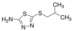 5-[(2-methylpropyl)sulfanyl]-1,3,4-thiadiazol-2-amine