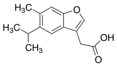 2-[6-Methyl-5-(propan-2-yl)-1-benzofuran-3-yl]acetic acid