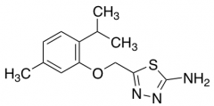 5-[5-Methyl-2-(propan-2-yl)phenoxymethyl]-1,3,4-thiadiazol-2-amine