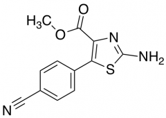 Methyl 2-Amino-5-(4-cyanophenyl)-1,3-thiazole-4-carboxylate