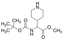 Methyl a-(Boc-amino)-4-piperidineacetate