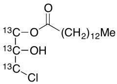 rac 1-Myristoyl-3-chloropropanediol-13C3