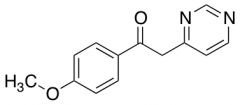 1-(4-Methoxyphenyl)-2-pyrimidin-4-ylethanone