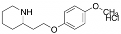 4-Methoxyphenyl2-(2-piperidinyl)ethyletherhydrochloride