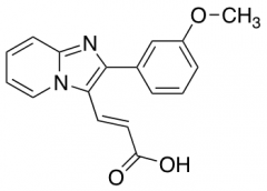 3-[2-(3-Methoxy-phenyl)-imidazo[1,2-a]-pyridin-3-yl]-acrylic Acid