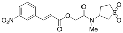 3-(3-Nitrophenyl)-2-propenoic Acid 2-[Methyl(tetrahydro-1,1-dioxido-3-thienyl)amino]-2-oxo