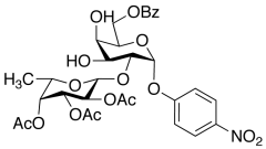 p-Nitrophenyl 6-O-Benzoyl-2-O-(2,3,4-tri-O-acetyl-&beta;-L-fucopyranosyl)-&alpha;-