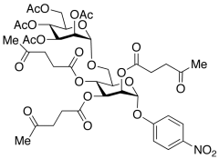 4-Nitrophenyl 6-O-(2,3,4,6-Tetraacetyl-&alpha;-D-mannopyranosyl)-2,3,4-tri-O-levulinoy