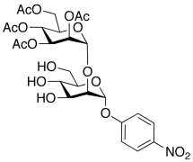 4-Nitrophenyl 2-O-(2,3,4,6-Tri-O-acetyl-&alpha;-D-mannopyranosyl)-&alpha;-D-mannop