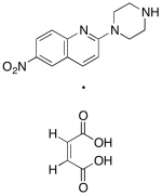 6-Nitroquipazine Malate Salt