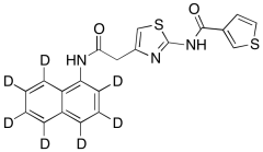 N-1-Naphthalenyl-2-[(3-thienylcarbonyl)amino]-4-thiazoleacetamide-D7