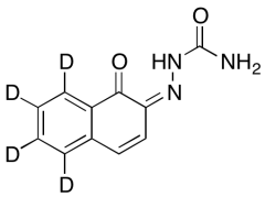 2-(1-Oxo-2(1H)-naphthalenylidene)-hydrazinecarboxamide-d4