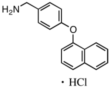 4-(1-Naphthalenyloxy)-benzenemethanamine