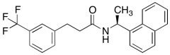 N-[(1S)-1-(1-Naphthalenyl)ethyl]-3-(trifluoromethyl)benzenepropanamide
