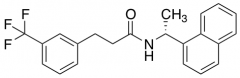 (R)-N-(1-(Naphthalen-1-yl)ethyl)-3-(3-(trifluoromethyl)phenyl)propanamide