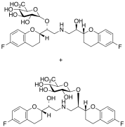 (+)-Nebivolol O-&beta;-D-Glucuronide(Mixture of 2 Diastereomers)
