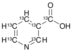 Nicotinic Acid-13C6